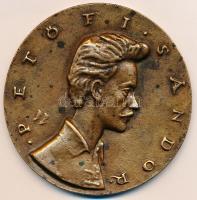 Búza Barna (1910-2010) DN "Petőfi Sándor" Br plakett (95mm) T:2