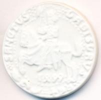 1999. "Szent László" jubileumi emlékérem porcelánból (40mm) T:1