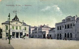 Amstetten, Bahnhof / railway station, automobile (EK)