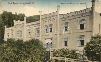 Trencsénteplic-fürdő, Viktoria nyaraló / Villa (small tear)