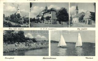 Balatonkenese, OTI szanatórium, vitorlások (EK)