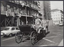 cca 1980 Turisztikai attrakció/szolgáltatás Budapesten, 16x23 cm