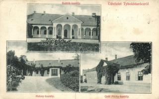 Tibolddaróc, Bottlik, Halasy és Gróf Péchy kastély (EK)