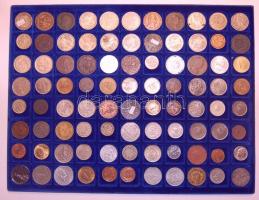 Jó hagyaték tétel, egész világ, Rómától (119db) napjainkig, benne 69db Ag és még sok más hordozható ...