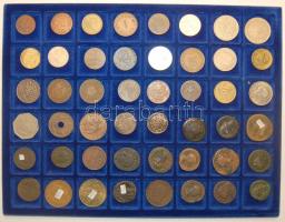 Jó hagyaték tétel, egész világ, Rómától (119db) napjainkig, benne 69db Ag és még sok más hordozható ...