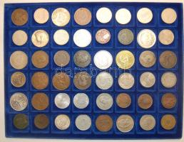 Jó hagyaték tétel, egész világ, Rómától (119db) napjainkig, benne 69db Ag és még sok más hordozható ...