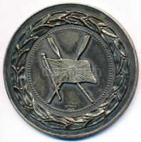 Berán Nándor (1889-1965) 1934. "Berczik és Podoletz Vándorserlegért II. Senior" ezüstözött...