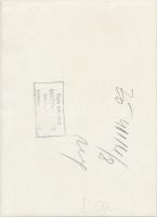 cca 1950 Dobi István (1898-1968) miniszterelnökről készült festmény fénykép másolata Seidner Zoltánt...