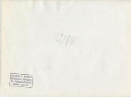 cca 1950 Dobi István (1898-1968) miniszterelnökről készült festmény fénykép másolata Seidner Zoltánt...