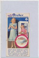 Dreher Csokoládégyár képsorozata 5. Reklám címke. 11x6cm