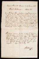 1818 szoblahói Pálma Pál (1789-1866) bölcseleti doktor, későbbi esperes-plébánosnak a maklári plébániára küldött latin nyelvű levele az 1771. évi egri egyházmegyei jegyzőkönyv kivonatával