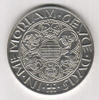 Modern emlékérem MÉE "In memoriam" Ag 25,16g T:BU