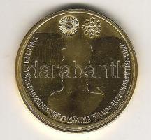 Hollandia 2002. 10Euro emlékpénz (aranyozott Ag) T:BU