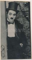 cca 1930 Charlie Chaplin (1889-1977) színész, filmrendező, 13x7 cm
