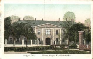 Mosonmagyaróvár, Magyaróvár; Karolina kórház (gluemark)