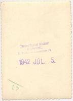 1942. július 5. Tiszavölgyi József felvételei egy balatoni kirándulásról, 11 db fénykép 6x9 cm és 5x...