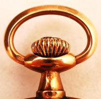 Arany (Au.) 14 K art deco Pacific zsebóra, másodperc mutatós, működő szerkezettel, 15 köves, jelzett...