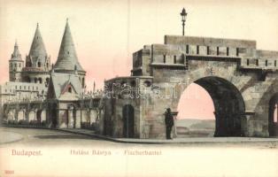 Budapest I. Halászbástya, kiadja Taussig Arthur