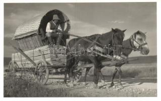 Csíkmadaras, Deszkás kóboros szekér / carriage, folklore