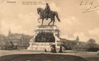 Budapest V. gróf Andrássy Gyula szobor (EK)