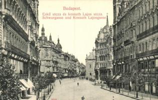 Budapest V. Eskü és Kossuth Lajos utca