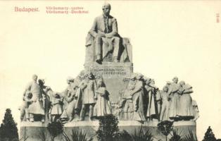 Budapest V. Vörösmarty szobor