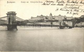 Budapest I. Királyi vár, Lánchíd (EK)
