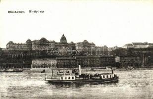 Budapest I. Királyi vár, Hunyadi János gőzhajó
