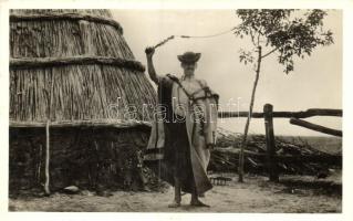 Hortobágy, csikós a cserény mellett (EK)