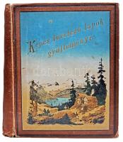 Képes levelezőlap gyűjtő, 41 lapos. Színes. egészvászon kötésben.  Gerinc kopott, belül részben elvált. 27x21,5cm