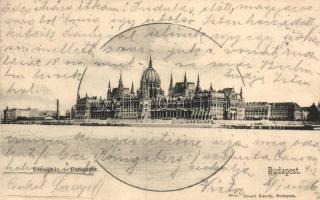 Budapest V. Országház, kiadja Divald Károly (EK)