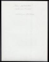 cca 1960 Kalocsai Rudolf: Tési szélmalom, aláírt vintage fotóművészeti alkotás, 24x18 cm