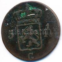 Holland Kelet-India / Szumátra 1816S Duit Cu T:3 Netherlands East Indies / Sumatra 1816S Duit Cu C:F