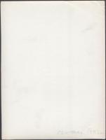 1932 Csík Ferenc (1894-1984): Kazalozó, jelzés nélküli vintage fotóművészeti alkotás a szerző hagyat...