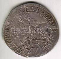 167..(4,5,6?) 15kr Ag pozsonyi veret (ábrás) I.Lipót T:2/3+ (verési hiba miatt évszám rosszul látszi...