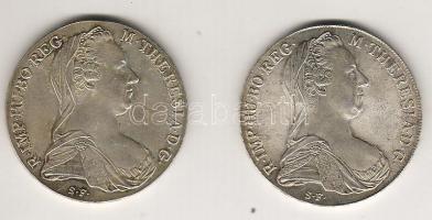 Ausztria 1780SF "M.Theresia" Thaler Ag (2x)utánveret T:1/2
