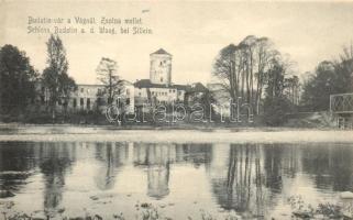 Zsolna, Budatin vár; Biel és Jellinek kiadása / castle