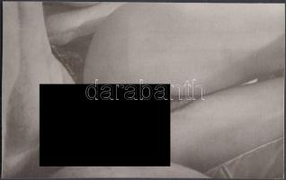 cca 1960 Valentin napi meglepetés! Pornókép, 14x9 cm / cca 1960 Porn photo, 14x9 cm