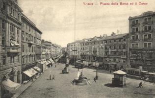 Trieste, Piazza della Borsa, Corso (EK)