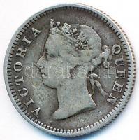 Hongkong 1901. 5c Ag "Viktória" T:2-
Hong Kong 1901. 5 Cents Ag "Victoria" C:VF