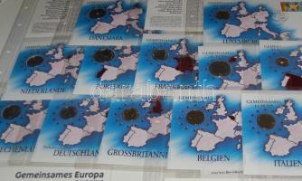 "Europa" motívum 12db klf érmésboríték hozzávaló díszalbumban