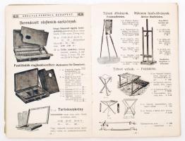 Kreutle ferencz Árjegyzéke: Művészeti olaj-festék és festőszerek. Rajzokkal illusztrált reklám kiadv...