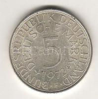 Németország 1972F 5DM Ag T:2