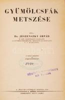 Jeszenszky Árpád: Gyümfölcsfák metszése. Bp., 1942, Magyar Gyümölcs. Sok érdekes rajzzal és fényképpel. Kicsit kopott félvászon kötésben, egyébként jó állapotban.