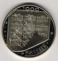 Europa 2000. Újezüst emlékérem T:PP Tanúsítvánnyal
