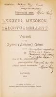 Gyóni Géza: Lengyel mezőkön, tábortűz mellett. Gyóni (Áchim) Géza przemysli verseinek első itthoni (...