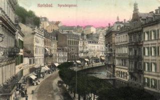 Karlovy Vary, Karlsbad; Sprudelgasse (EK)