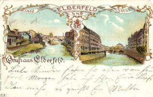 1899 Elberfeld, Art Nouveau, litho (EM)