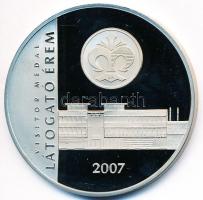 Mátyás Balázs (1974-) 2007. "Magyar Pénzverő Zrt. / Látogató Érem" (42,5mm) T:PP