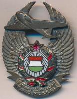 ~1970. "A polgári légiforgalom kiváló munkása" festett, zománcozott kitüntetés T:2